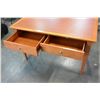 Image 3 : MODERN MAPLE 2 DRAWER DESK