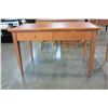 Image 2 : MODERN MAPLE 2 DRAWER DESK