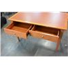 Image 3 : MODERN MAPLE 2 DRAWER DESK