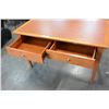 Image 3 : MODERN MAPLE 2 DRAWER DESK