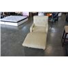 Image 2 : MID CENTURY MODERN VINYL CHAISE WITH POWER INCLINE AND HEAT