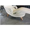 Image 5 : MID CENTURY MODERN VINYL CHAISE WITH POWER INCLINE AND HEAT