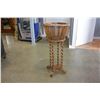 Image 2 : VINTAGE BARLEY TWIST STYLE PLANTSTAND