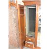 Image 4 : VINTAGE MIRRORED DOOR WARDROBE