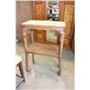 Image 2 : CARVED WOOD ELEPHANT STAND AS IS