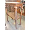 Image 3 : CARVED WOOD ELEPHANT STAND AS IS