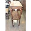 Image 4 : CARVED WOOD ELEPHANT STAND AS IS