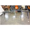Image 2 : MODERN GLASSTOP COFFEE AND ENDTABLE