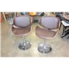 Image 2 : BENTWOOD LEATHER AND METAL STOOL