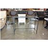 Image 3 : GLASSTOP METAL DESK