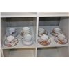 Image 1 : LOT OF 8 CHINA CUPS AND SAUCERS