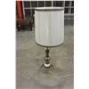 Image 4 : BRASS FLOOR LAMP AND TABLE LAMP