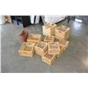 Image 1 : LOT OF WICKER BASKETS