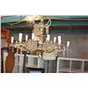 Image 1 : VINTAGE CHANDELIER WITH CRYSTALS
