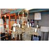 Image 3 : VINTAGE CHANDELIER WITH CRYSTALS
