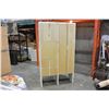 Image 1 : MAPLE AND WHITE 7 FOOT CUPBOARD