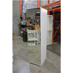 WHITE MIRROR DOOR CUPBOARD