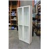 Image 1 : 7 FOOT WHITE ILLUMINATED DISPLAY CABINET