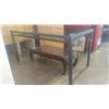 Image 2 : METAL GLASSTOP DINING TABLE