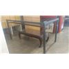 Image 2 : METAL GLASSTOP DINING TABLE