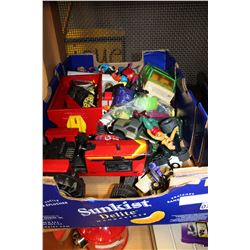 TRAY OF TOYS