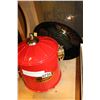 Image 1 : HARLEY DAVIDSON TIN SIGN AND BAR BUCKET HYDRANT