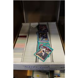 TRAY OF BASEBALL CARDS