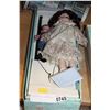 Image 1 : COLLECTIBLE DOLL AND MARIONETE