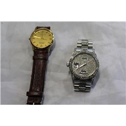 TWO REPRO ROLEX WATCHES