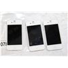 Image 1 : LOT OF THREE IPHONE 4