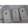 Image 2 : LOT OF THREE IPHONE 4