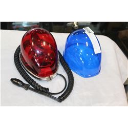 REB OR BLUE AUTO CAUTION LIGHT