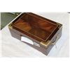 Image 2 : WOOD BOX OF COSTUME JEWELLRY