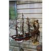 Image 1 : MODEL SHIP AND GIRAFFE