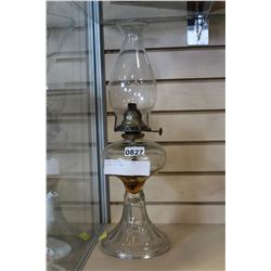 GLASS OIL LAMP