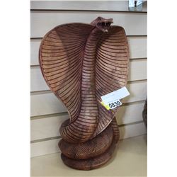 WOOD SNAKE FIGURE