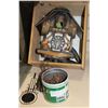 Image 1 : COMPLETE CUCKOO CLOCK AND HAND FORGED NAILS