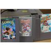 Image 2 : ORIGINAL NES SYSTEM TWO CONTROLLERS AND 3 REPRODUCTION GAMES