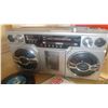 Image 2 : INNOVATIVE TECHNOLOGY BOOMBOX AND RECORDS