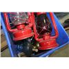 Image 3 : TOTE OF OIL LANTERNS