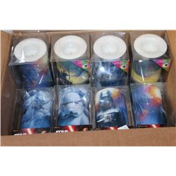 BOX OF NEW STAR WARS CANDLES