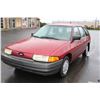 Image 1 : 1992 FORD ESCORT, 162476KM, MANUAL, 5 SPEED, RECENTLY SERVICED, NEW TIRES AND BATTERY WITH KEY AND R