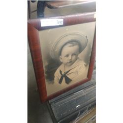 ANTIQUE FRAMED PICTURE