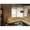 Image 1 : MARBLE BASE BRUSHED NICKEL OVER HANGING FLOOR LAMP