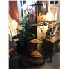 Image 1 : 4 TIER SINGLE DRAWER CORNER PLANT STAND