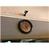 Image 3 : METAL FRAMED PAINTED FLOWER, 3D FRUIT BOWL ARTWORK & WALL CLOCK