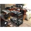 Image 1 : GREY 3 STEP METAL MOBILE SHOP CART