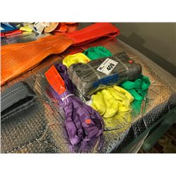 ASSORTED LIFTING SLINGS