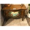 Image 1 : 3 DRAWER ASIAN OCEAN PAINTED CONSOLE TABLE