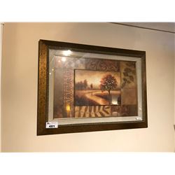 FRAMED 3D CREEKSIDE WALL ART